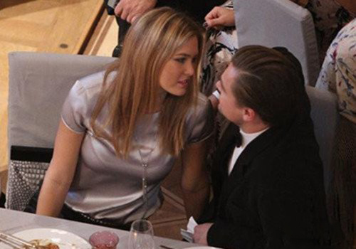 莱昂纳多女友图片曝光 小李20年交56任女友最爱超模